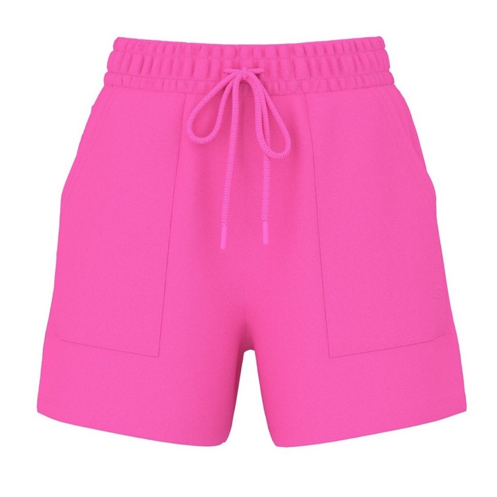 Pink Victoria’s Secret Campus Fleece Shorts Pink Gossip Size XL - Picture 3 of 8